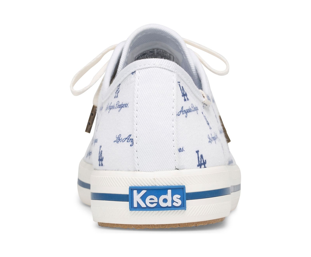 Keds Sneakers White/Blue - Kickstart MLB® - Womens YORGIE-712